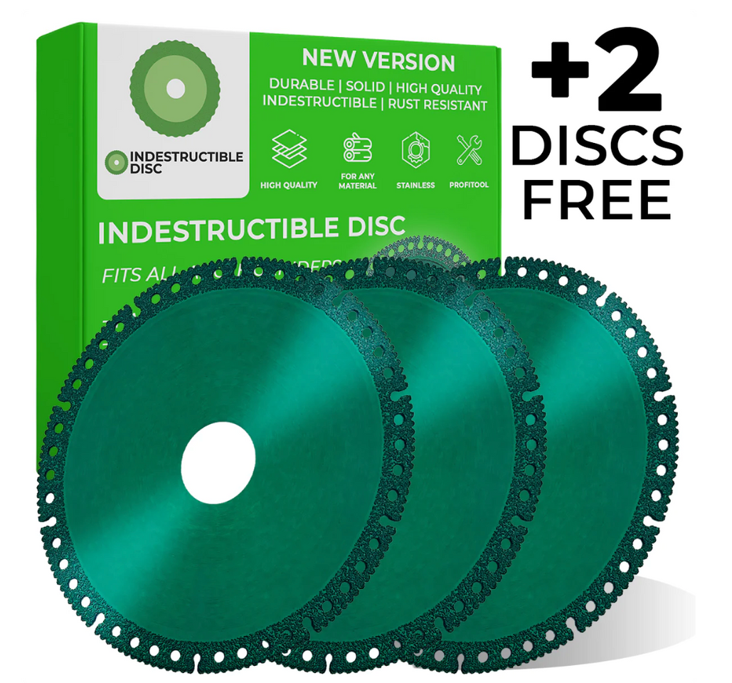 INDESTRUCTIBLE DISC™ 2.0 - Cut everything in seconds