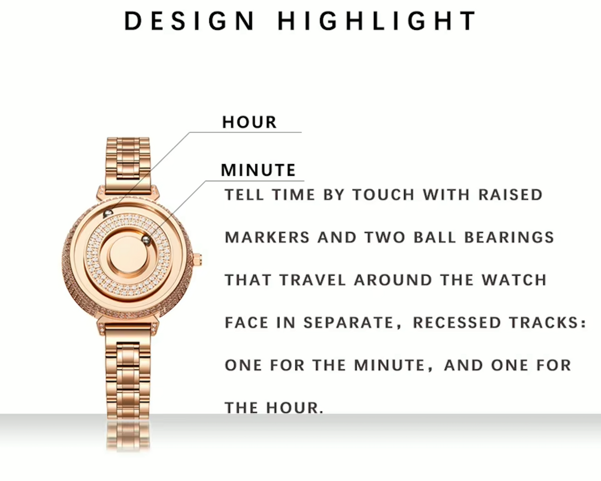 Maganova™ - Magnetic Fancy Quartz Watches [Exclusive on Techanova]