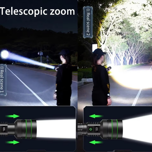 SunBeam ™ - High Beam Zoom Flashlight