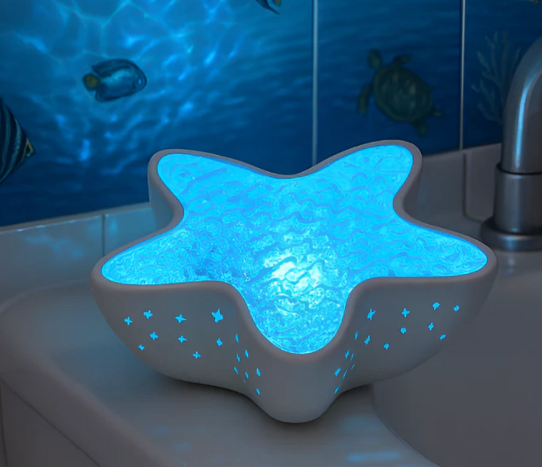 Lumina ™ Ocean Star [Full Set Offer Shell Lamp + Retro Wave Speaker]