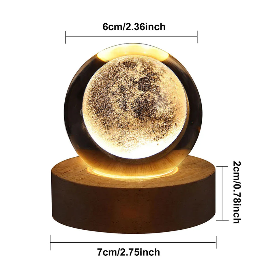 MoonSphere™ - 3D USB Atmosphere Lamp