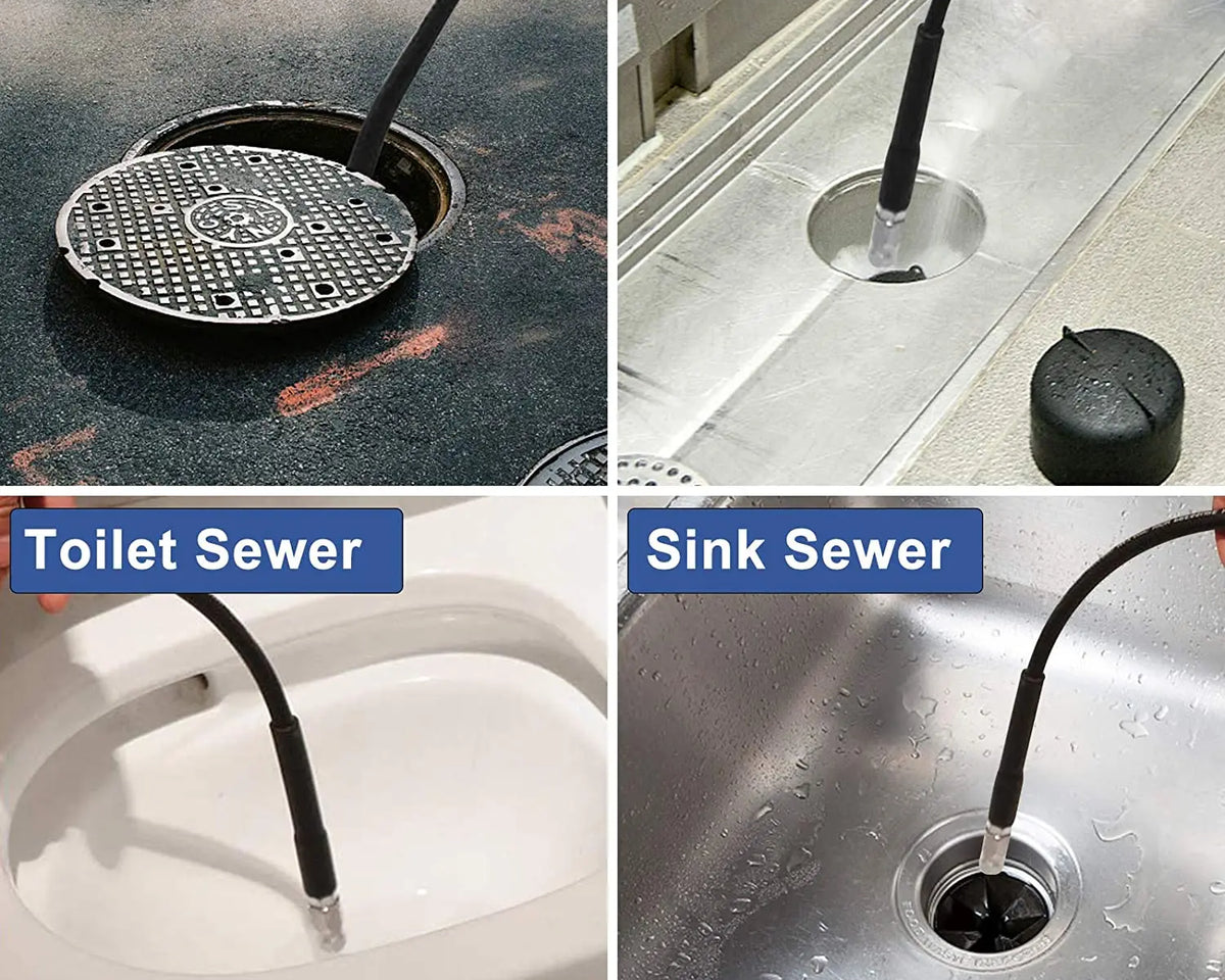 High Pressure Drainage Cleaning Kit
