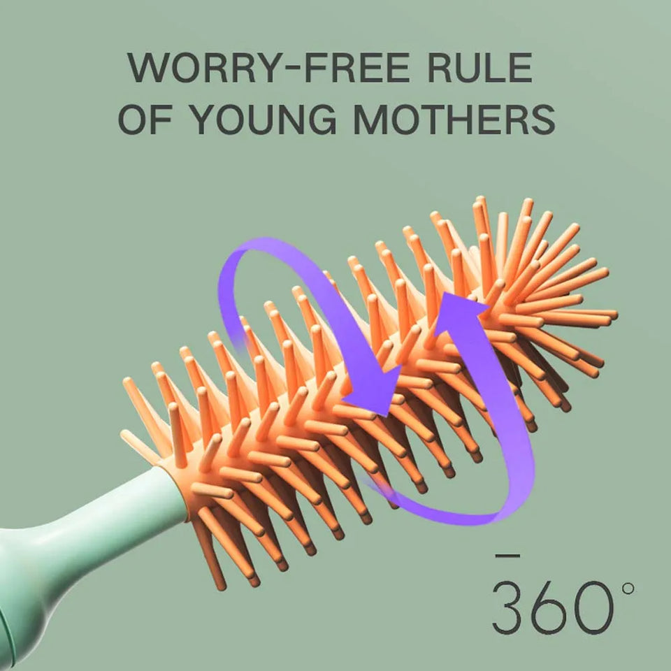 CleanWhirl™ - 360 Degree Rotating Electric Brush