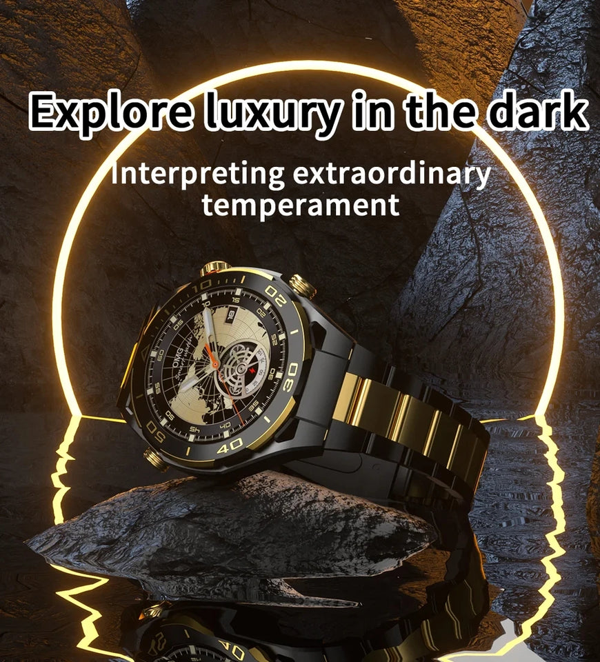 AlphaTech™ - Multifunctional Bluetooth Casual Smart Watch