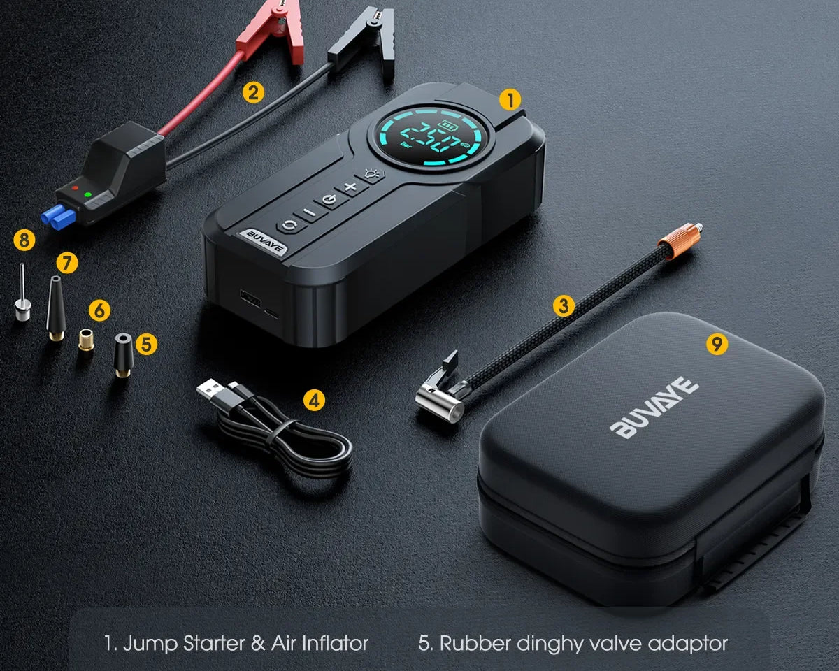 CarStarter ™ - Multifunctional Jump Starter Kit