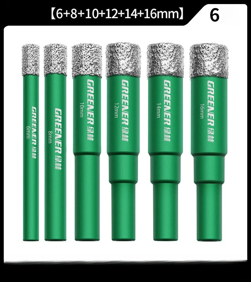 GreenEdge™ - Professional Grade Diamond Drill Hole Opener Bit set