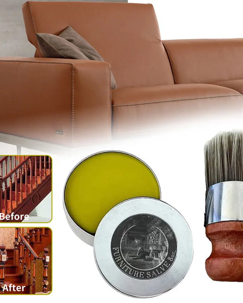Creamora™ Leather Repair Cream with Free Brushes