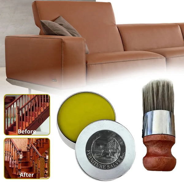 Creamora™ Leather Repair Cream with Free Brushes