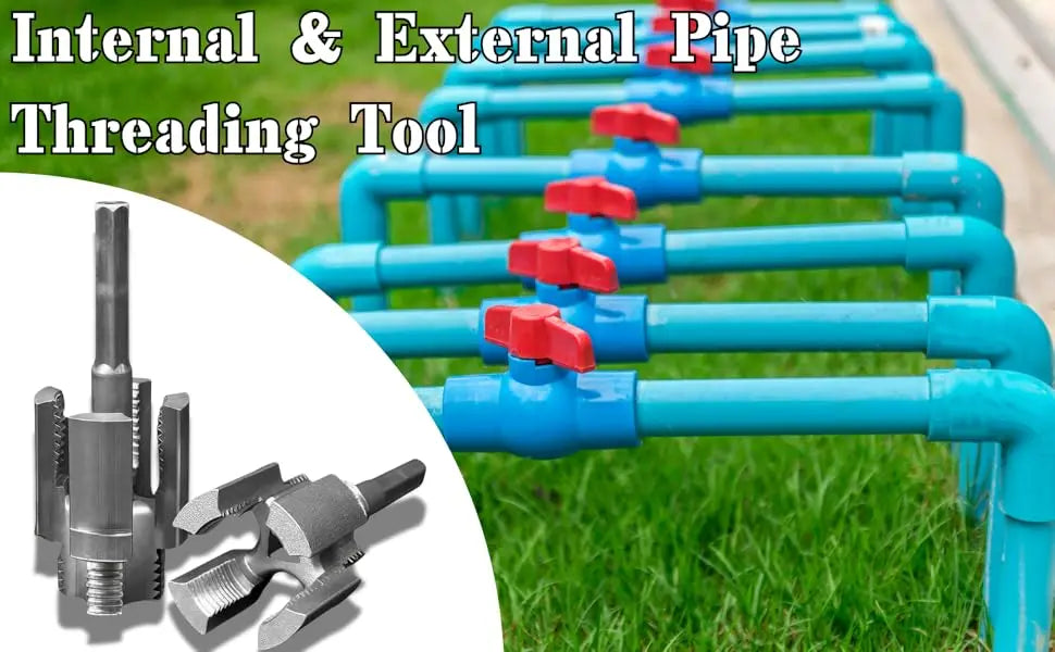 PipeThreader ™ - for PVC Plastic Pipe