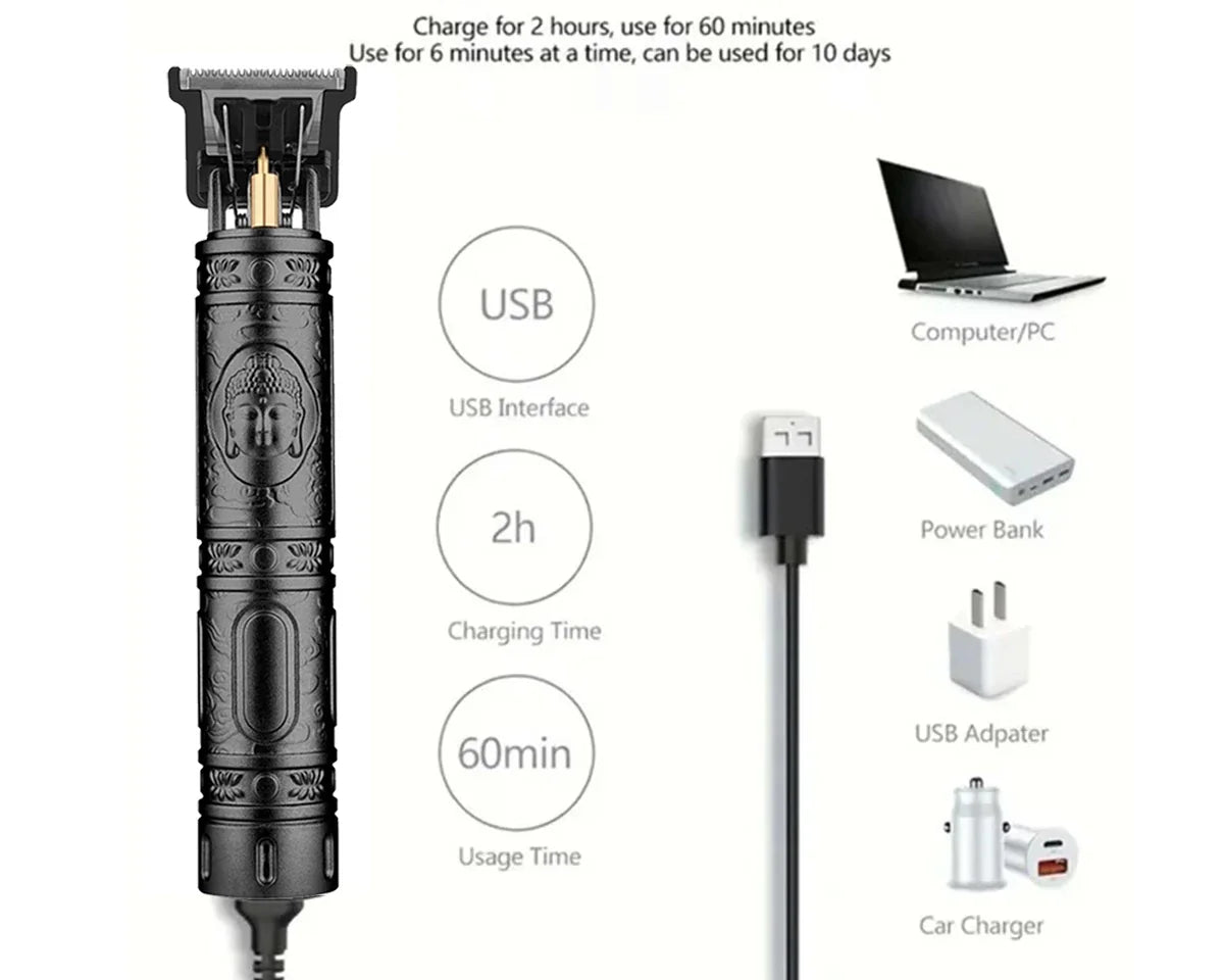 RetroTrim™ - Professional Vintage Electric Trimmer