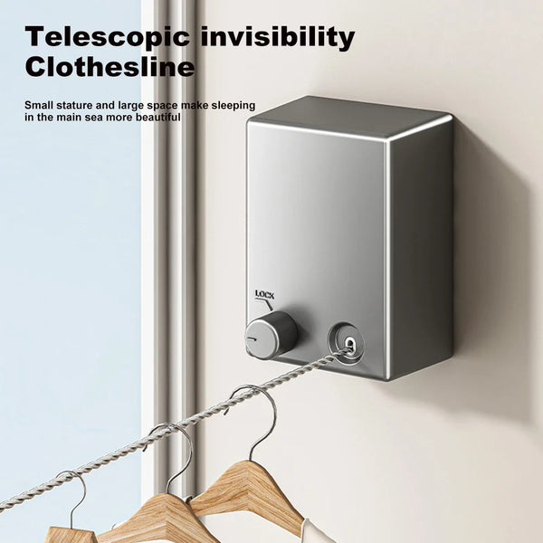 SnapLine™ - Retractable Space-Saving Clothesline