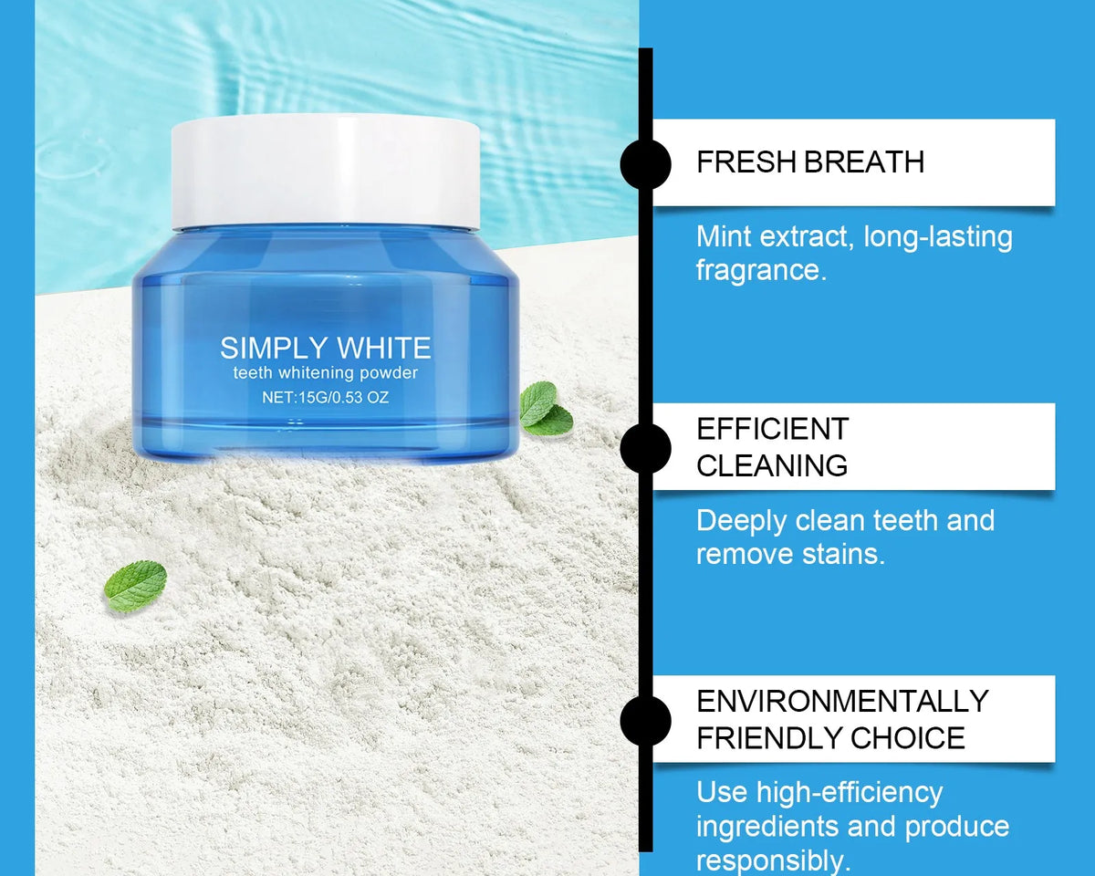 WhiteSimple™ - Teeth Whitening Powder