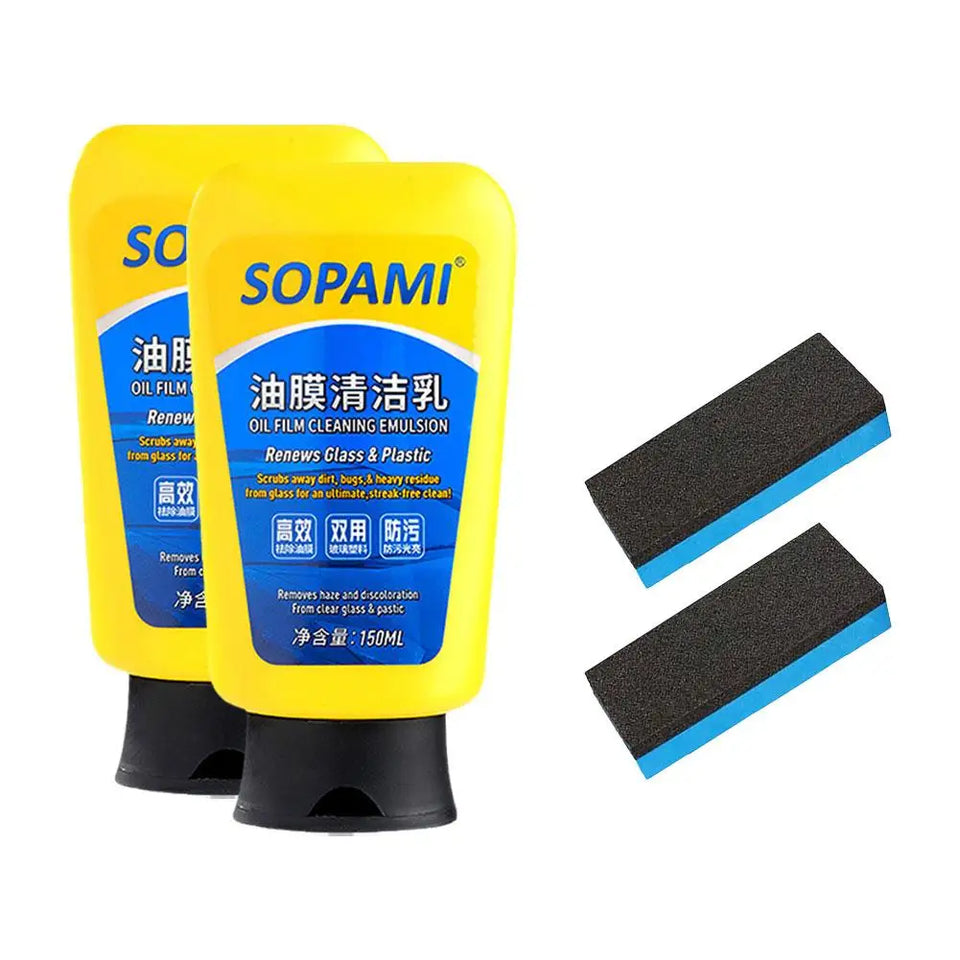 Car Oil Film Cleaning