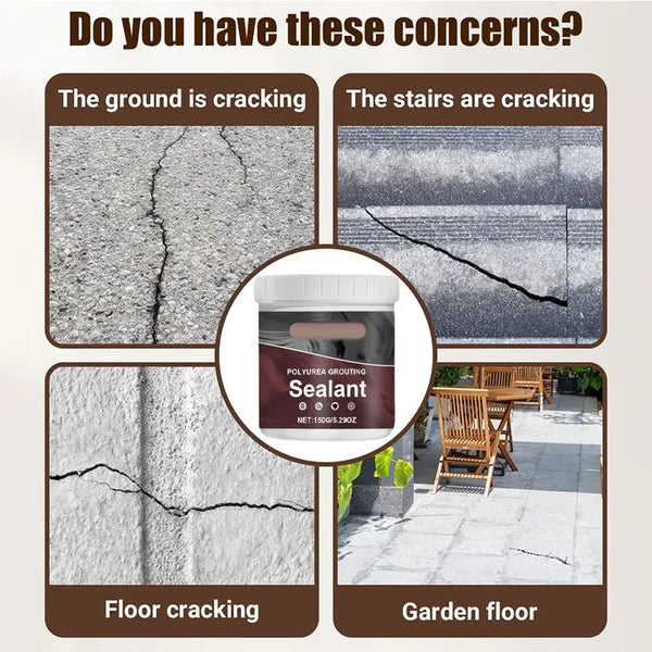 Waterproof Polyurethane Grouting Sealant - Crack & Leak Repair