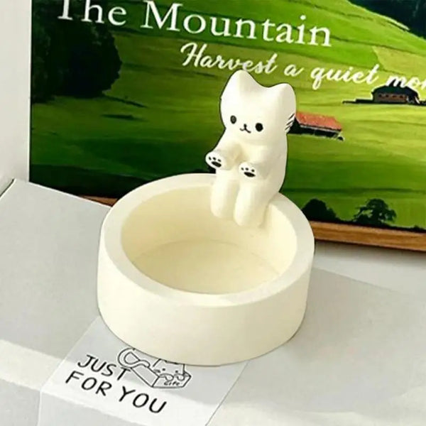 MeowGlow™ - Cute Kitten Candle Holder