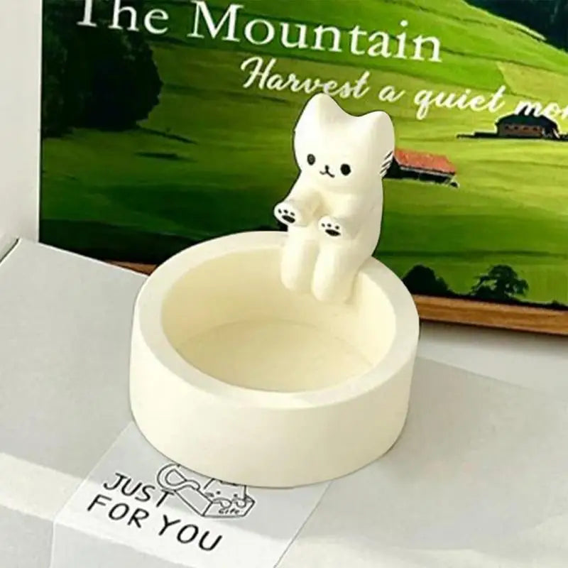 MeowGlow™ - Cute Kitten Candle Holder