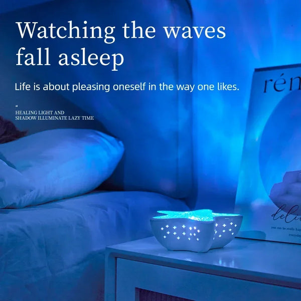 Lumina ™ Ocean Star [Full Set Offer Shell Lamp + Retro Wave Speaker]