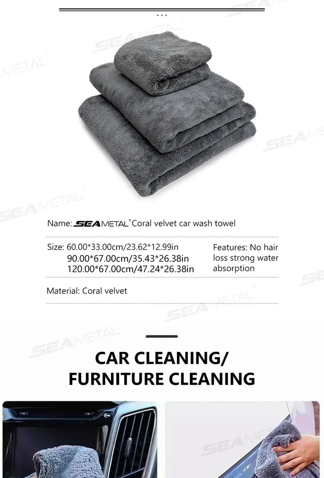 MagicDry ™ Twist-Weave Microfiber Car Towel