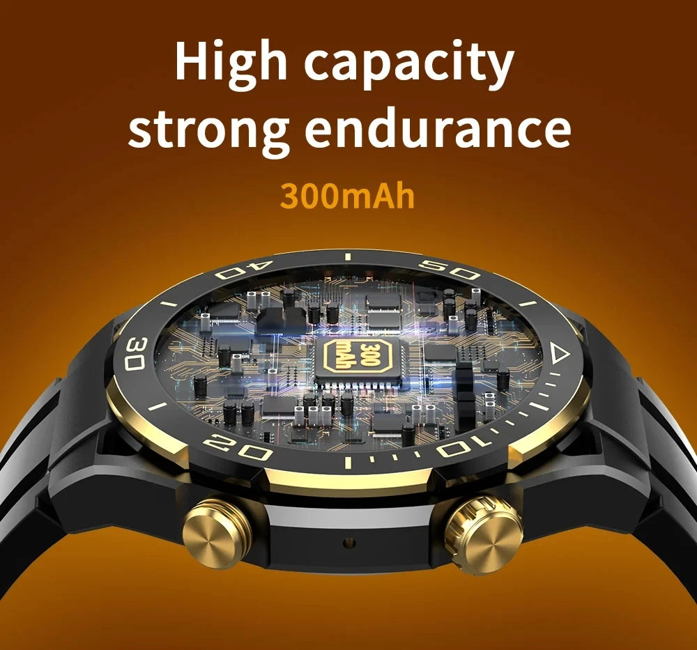 AlphaTech™ - Multifunctional Bluetooth Casual Smart Watch