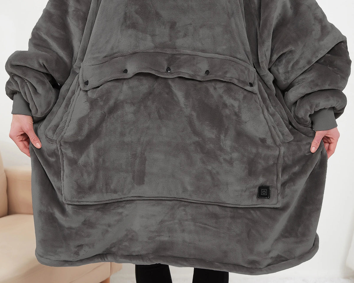 HotHoodie ™ - Unisex Heated Snuggie Hoodie