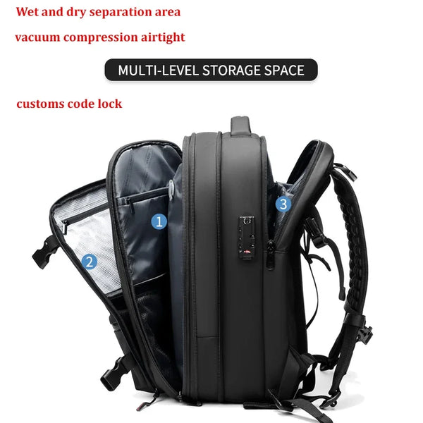 PackFlex™ -  Vacuum Compression Backpack
