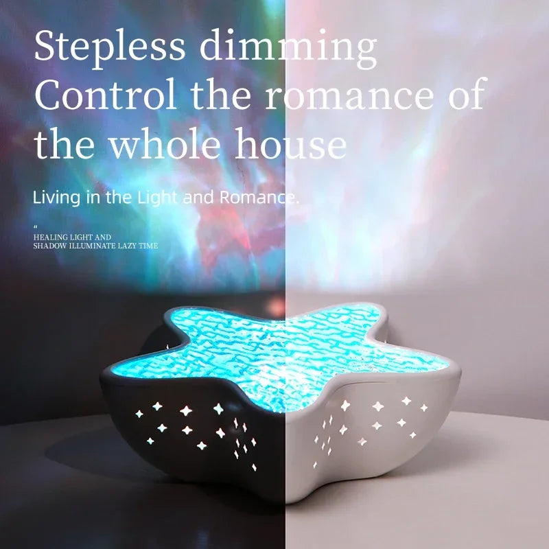 Lumina ™ Ocean Star [Full Set Offer Shell Lamp + Retro Wave Speaker]