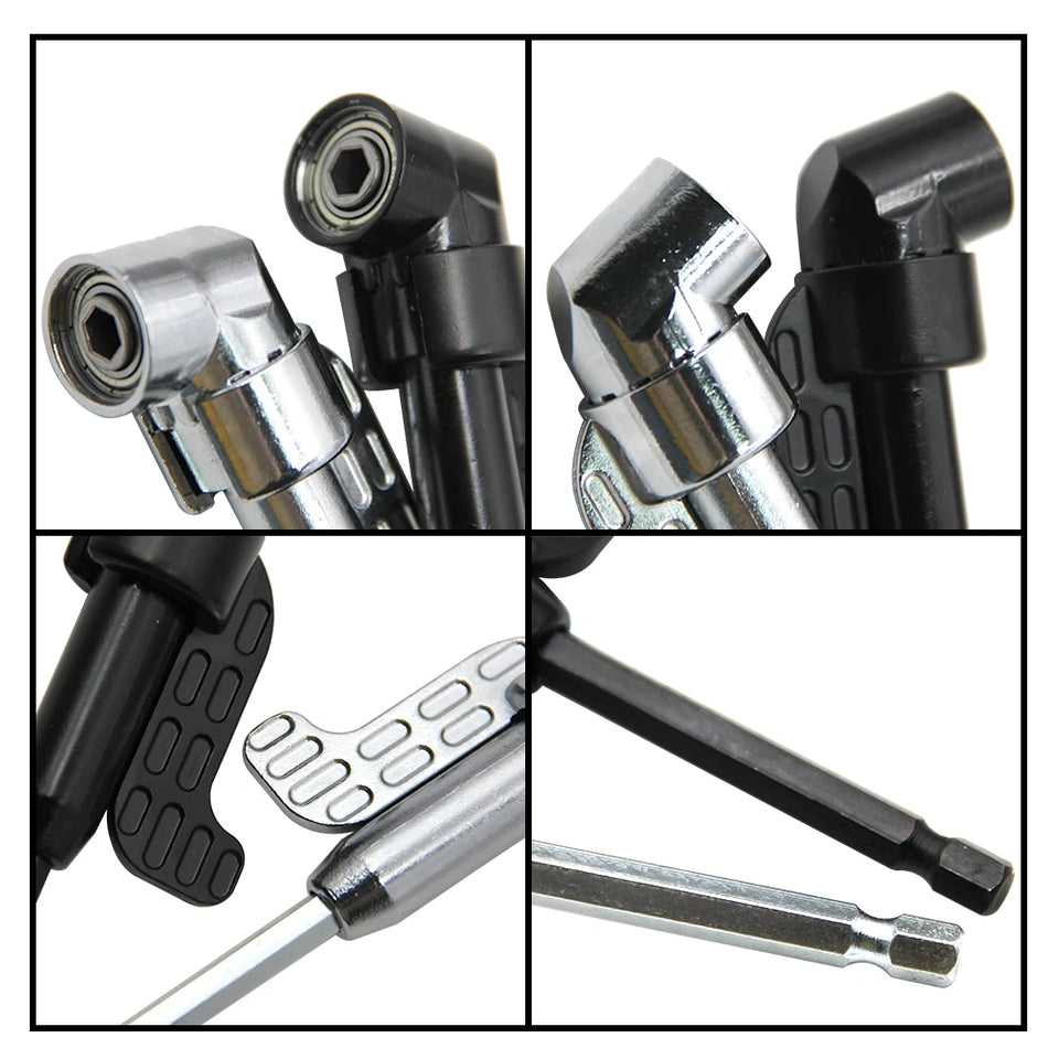 Multi-Angle Drill Bit Extension