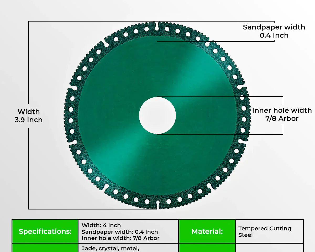 INDESTRUCTIBLE DISC™ 2.0 - Cut everything in seconds