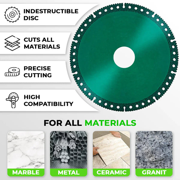 INDESTRUCTIBLE DISC™ 2.0 - Cut everything in seconds