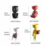 Abstract Human Figure Plant Pot Decor - TumTum