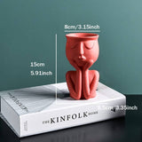 Abstract Human Figure Plant Pot Decor - TumTum