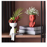 Abstract Human Figure Plant Pot Decor - TumTum