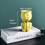 Abstract Human Figure Plant Pot Decor - TumTum