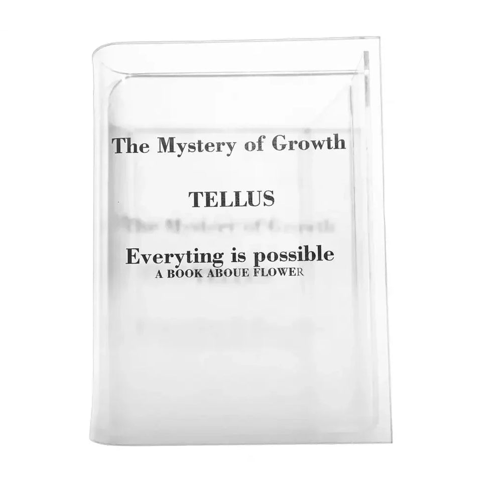 AcrylFlora™ - Unique Clear Book Flower Vase - TumTum