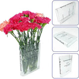 AcrylFlora™ - Unique Clear Book Flower Vase - TumTum