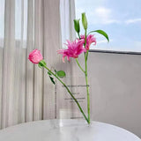 AcrylFlora™ - Unique Clear Book Flower Vase - TumTum