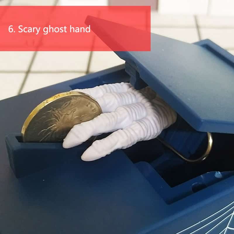 Automatic Scary Monster Hand Coin Box - TumTum