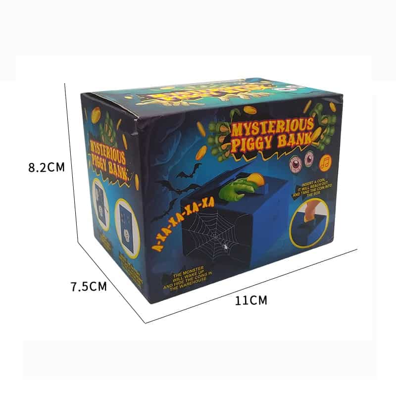 Automatic Scary Monster Hand Coin Box - TumTum