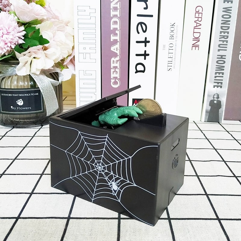 Automatic Scary Monster Hand Coin Box - TumTum