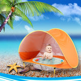 BabyBeach™ - Tent with Portable Pool and UV-Protection - TumTum