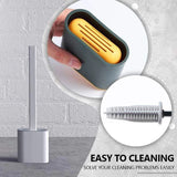 Bathroom Cleaning Brush & Holder Set - TumTum