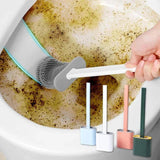 Bathroom Cleaning Brush & Holder Set - TumTum
