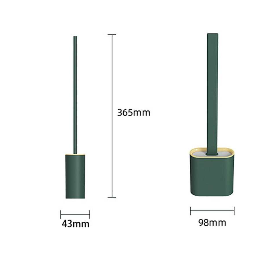 Bathroom Cleaning Brush & Holder Set - TumTum