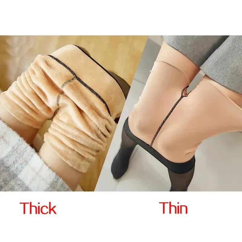 Belle's HeatClass Translucent SuperStretch Pantyhose Leggings - TumTum