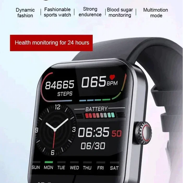 BioFocus™ - Blood Sugar and Oxygen Measurement Smart Watch - TumTum