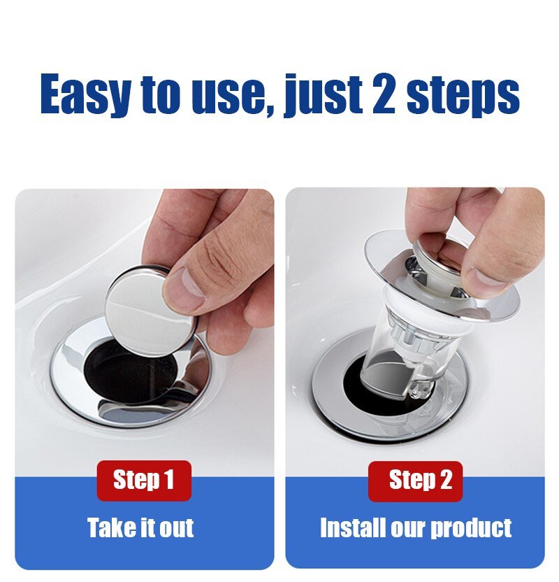 BounceFlow™ - Electroplated Sink Filter Set - TumTum
