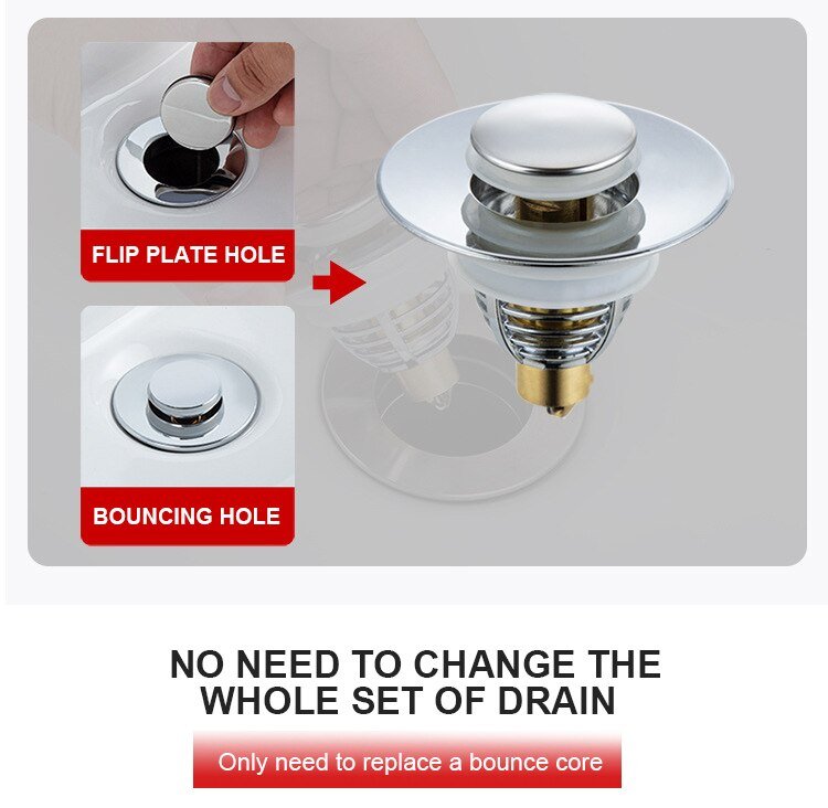 BounceFlow™ - Electroplated Sink Filter Set - TumTum