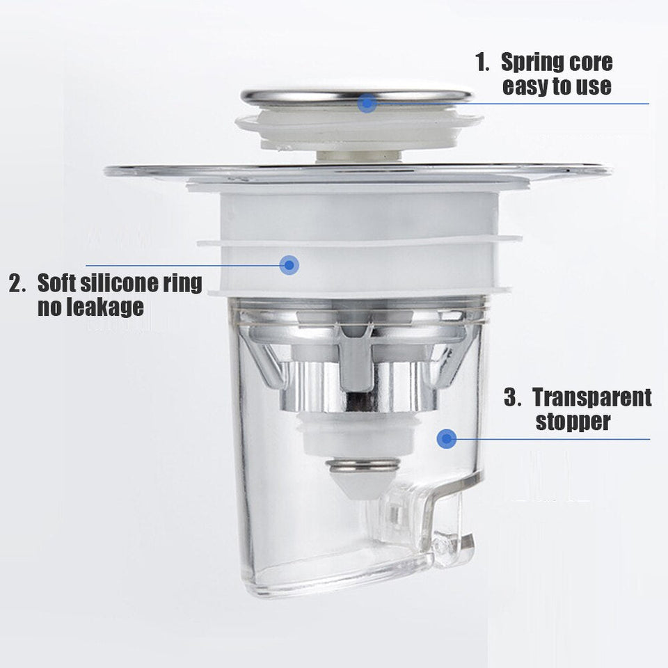 BounceFlow™ - Electroplated Sink Filter Set - TumTum