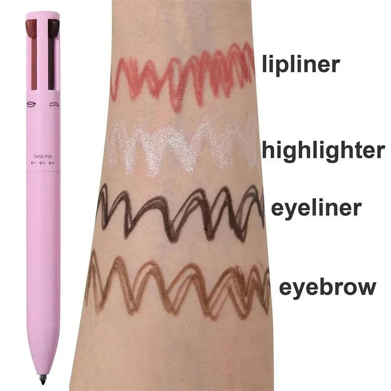 BrowLuxe™ - 4 In 1 Waterproof Makeup Pen - TumTum