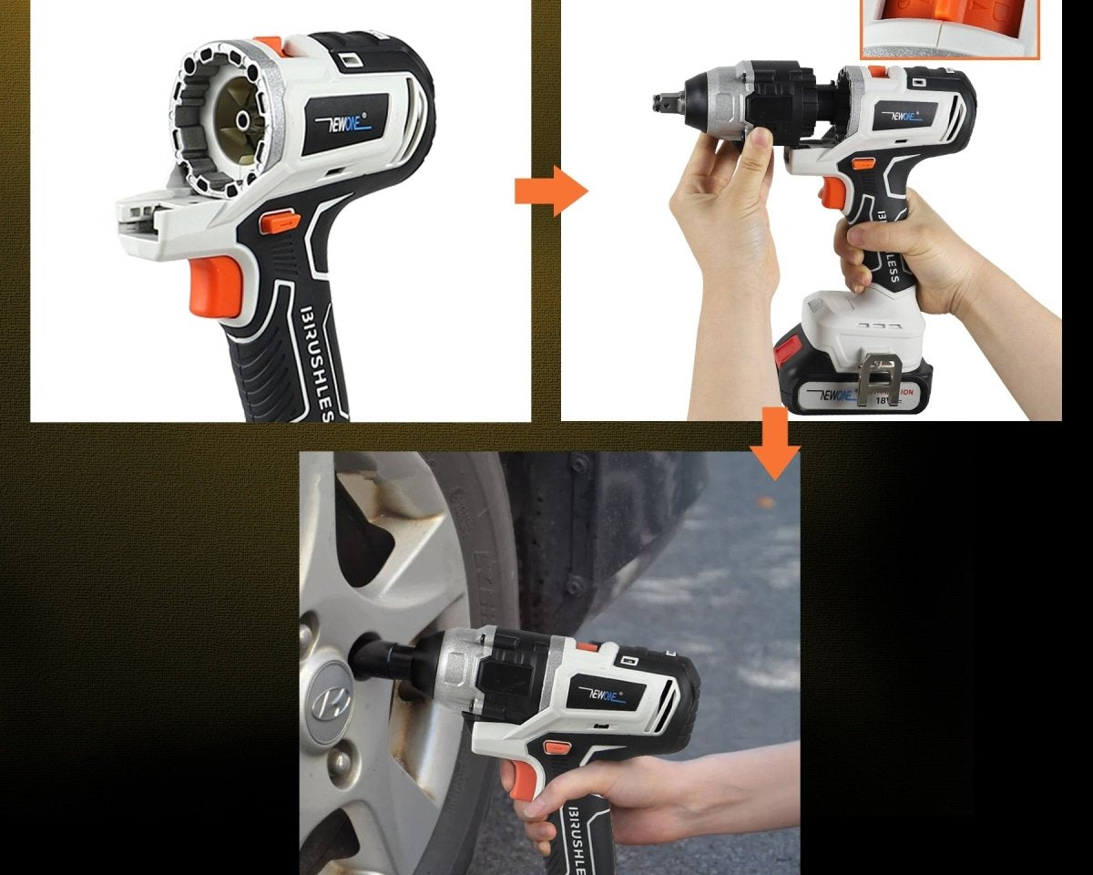 BrushMax - 12 In 1 cordless Multifunctional Combo Kit - TumTum